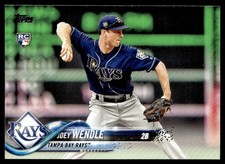 2018 Topps Update Joey Wendle Rookie Tampa Bay Rays #US120