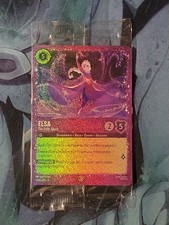 Elsa - The Fifth Spirit 6/P3 Glitter Foil SEALED Promo Disney Lorcana NM/M