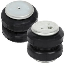 2pcs Air Suspension Air Springs 2500lb Fits Firestone 255c 12npt 38-16unc