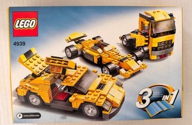 LEGO Creator 4939 Cool Cars NIB 3-in-1 Yellow Sports Race car