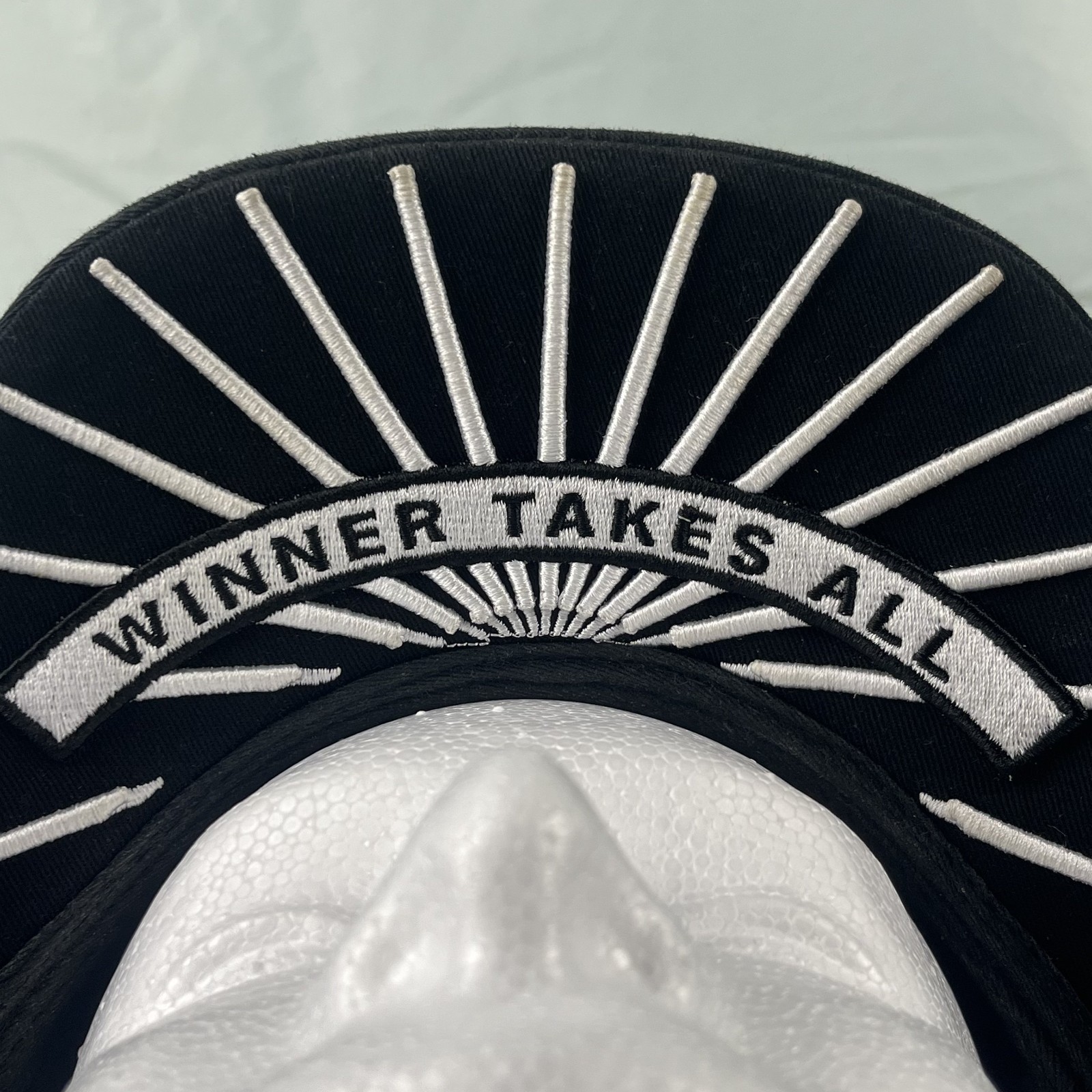 VTG Hustle Gang Snapback Hat OSFA Black Bear "Win… - image 6