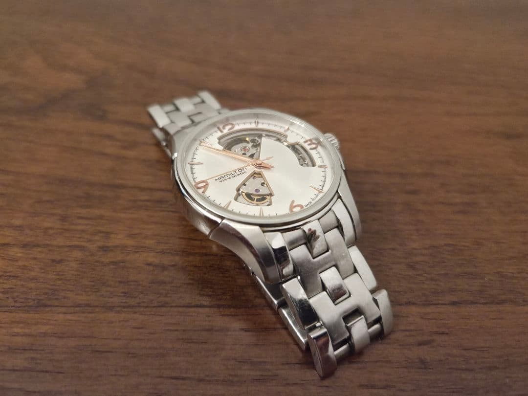 Hamilton Automatic Skeleton Watch with Box and Ac… - image 4