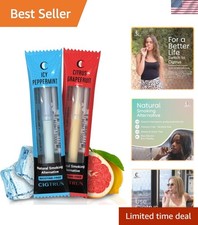 Natural Smoking Substitute Inhaler 2-Pack - Calming Essential Oils Support