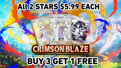 [Buy 3 Get 1 Free] ENGLISH POKEMON TCG POCKET 2 STAR CARD POKEMON-''Read Desc.''  