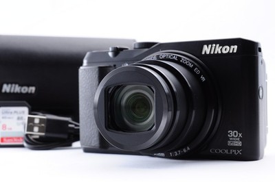Nikon Coolpix S9900 Black Excellent+++ Compact Digital Camera