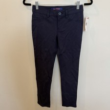 French Toast Youth Girl's Navy Blue Skinny Pants, Size 10