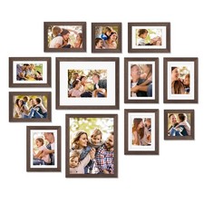 Picture Frame Set 12 Pack, Picture Frames Collage Wall Decor with Two 8x10, F...