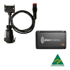 Elecbrakes Electric Bluetooth Brake Controller 7 Pin Flat Plug Car Trailer EB2