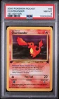 2000 POKEMON ROCKET 1ST EDITION #50 CHARMANDER PSA 8
