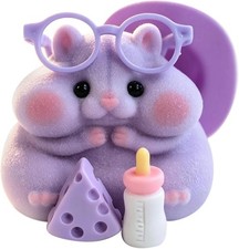 Handmade Taba Squishy Hamster Toy, Cute Squishy Hamster Fidget Toy