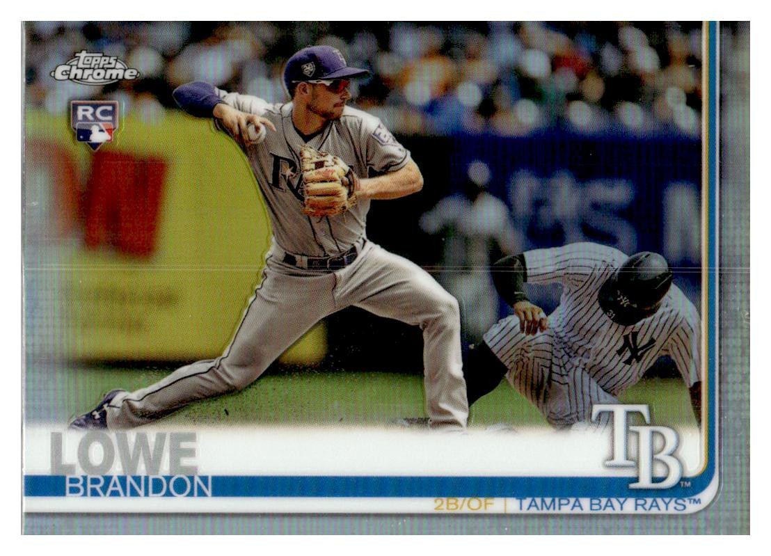 2019 Topps Chrome #151 Brandon Lowe Refractor
