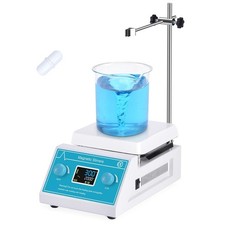 Slendor Magnetic Stirrer Hotplate Mixer - 2000 RPM Hot Plate Max 300℃/572℉ L