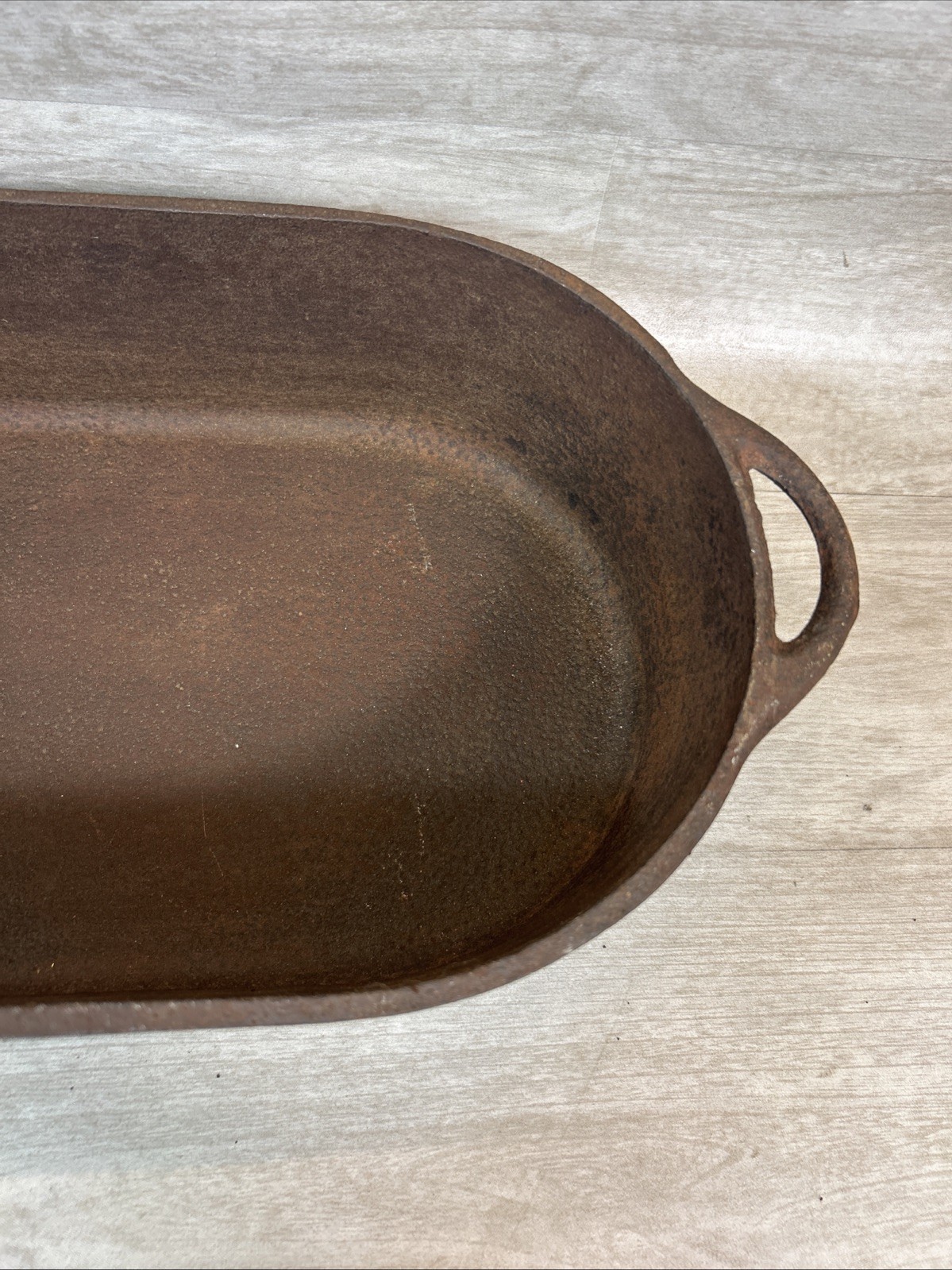 Vintage Lodge/BSR UNMARKED Cast Iron Sportsman Deep Fish Fryer #3060 ?? NO CRACK