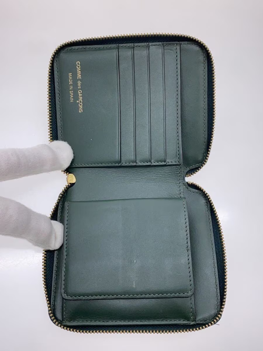 COMME des GARCONS Men's Leather Bifold Wallet, Green | eBay