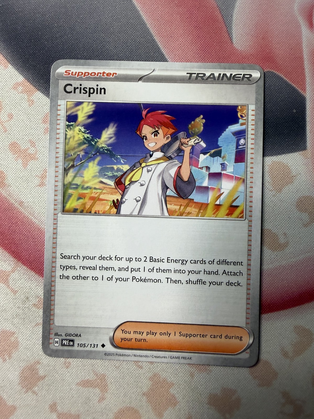 Crispin - Uncommon SV: Prismatic Evolutions 105/131 NM English