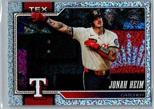 2026 Topps #78 Jonah Heim Confetti - Texas Rangers