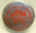 Ateco 5253 Plain Edge Square 6 pc Cutters Set 1-3/8" to 2-5/8" Stainless in Tin — photo 6