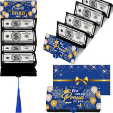Graduation Money Holder 2026 with 10 Bill and 10 Card Slots, Surprise Congrat Gr