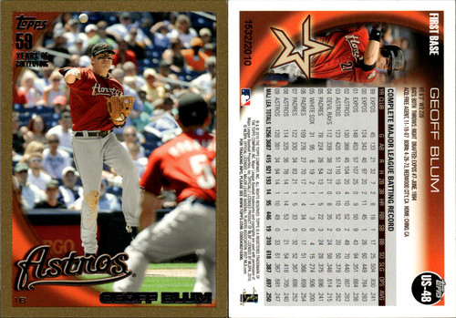 Geoff Blum [Gold] #US-48 card
