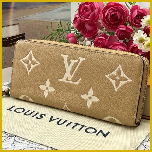 Louis Vuitton Bicolor Porte-Feuille Clemence Long Wallet