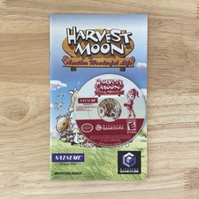 Harvest Moon Another Wonderful Life Game & Manual NO CASE Nintendo GameCube