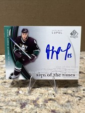 2005-06 SP Authentic - Sign of the Times Joffrey Lupul AUTO! #LU Anaheim Ducks