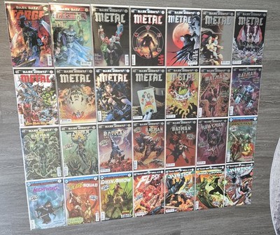 DC Comics Dark Nights Metal 1-6 w/Variants/Dark Days/16 Tie-ins Comic Book Lot