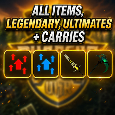 DUNGEON QUEST REBORN | ALL ITEMS | LEGENDARIES, ULTIMATES + CARRY SERVICES |