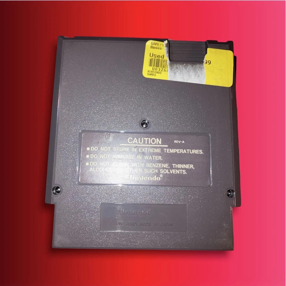 VIDEO GAME NES Bases Loaded (1985) Cartridge Only (ACCEPTABLE) Nintendo - Image 2 of 2