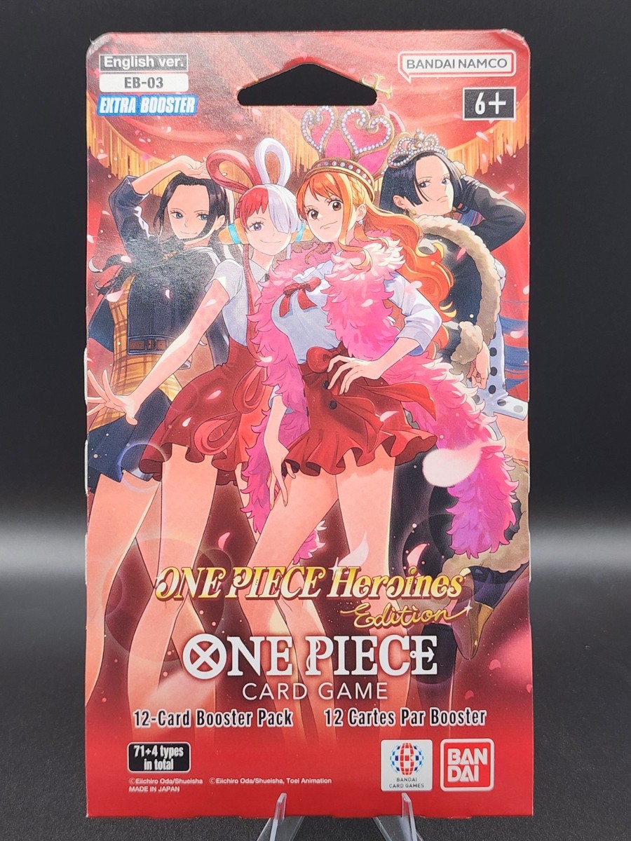 NEW/SEALED One Piece TCG Extra Booster Heroines Edition EB-03