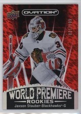 2023-24 Upper Deck Ovation World Premiere Red 21/199 Jaxson Stauber #WP-36 2a9