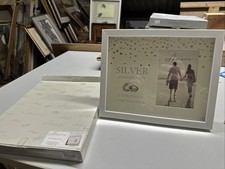 Amore by Juliana Collection Silver Wedding Anniversary 4 x 6 Photo Frame Gift