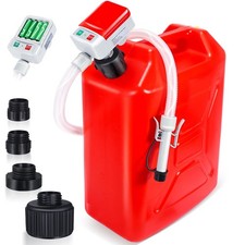 Fuel Transfer Pump with Auto-Stop Sensor-3.2GPM,Overfill Protection, 30s Aler...