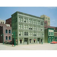 DPM 11900 HO Scale 4-Story Brick M.T. Arms Commercial Building Kit