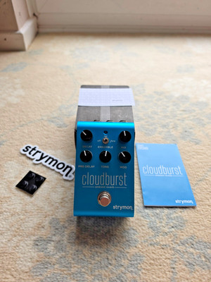 Strymon Cloudburst Digital Ambient Hall Effekte Gitarrenpedal Midi