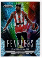 Isaiah Canaan 2023-24 Panini Prizm Euroleague Fearless 1/25 Mojo Olympiacos #6