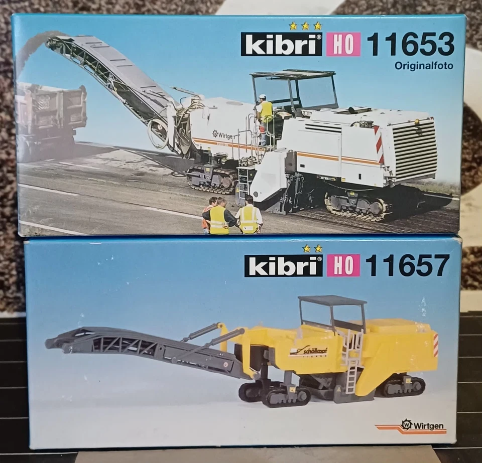 KIBRI 1/87 WIRTGEN 2 X FRAISEUSE - Photo 1/4
