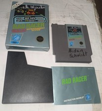 Vintage Rad Racer Nintendo NES Game CIB Nintendo NTSC-U/C 1987 Racing NO GLASSES