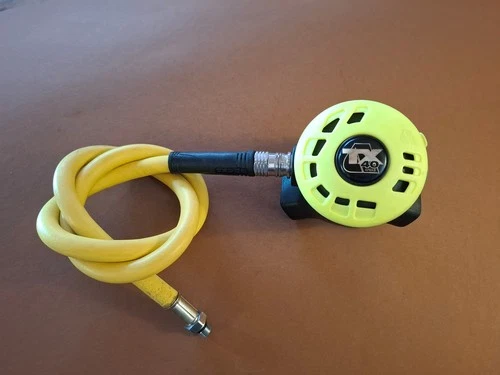 APEKS TX40 Octopus 2nd Stage Scuba Regulator Octo With Yellow Hose 90cm Diving