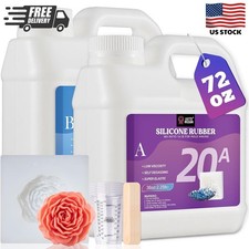 Silicone Mold Kit 72oz Non-Toxic Platinum Silicone Rubber