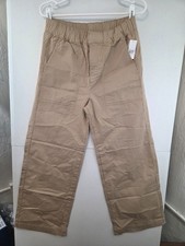 GAP Women's Small High Rise Easy Stripe Wide-Leg Khakis NWT 69.99