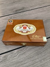 Carillo Reserva Elite Wooden Cigar Box Dominican Republic