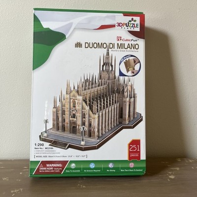 CubicFun 3D Puzzle Milan Cathedral Kit Duomo Di Milano 251pc Italy  NEW Sealed 