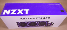 NZXT Kraken RL-KRZ73-R1 Z73 RGB 360mm LCD AIO RGB CPU Liquid Cooler No Cables 