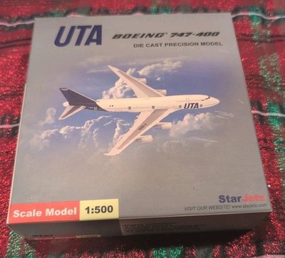 Star Jets UTA Boeing 747-400 F-GEXA SJUTA043 - 1:500 - Old Store Stock New MIB 