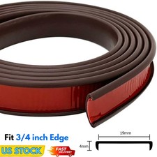 Desk Edge Protector U Shape Plywood Edge Banding Fit 3/4" Edge Veneer Furniture