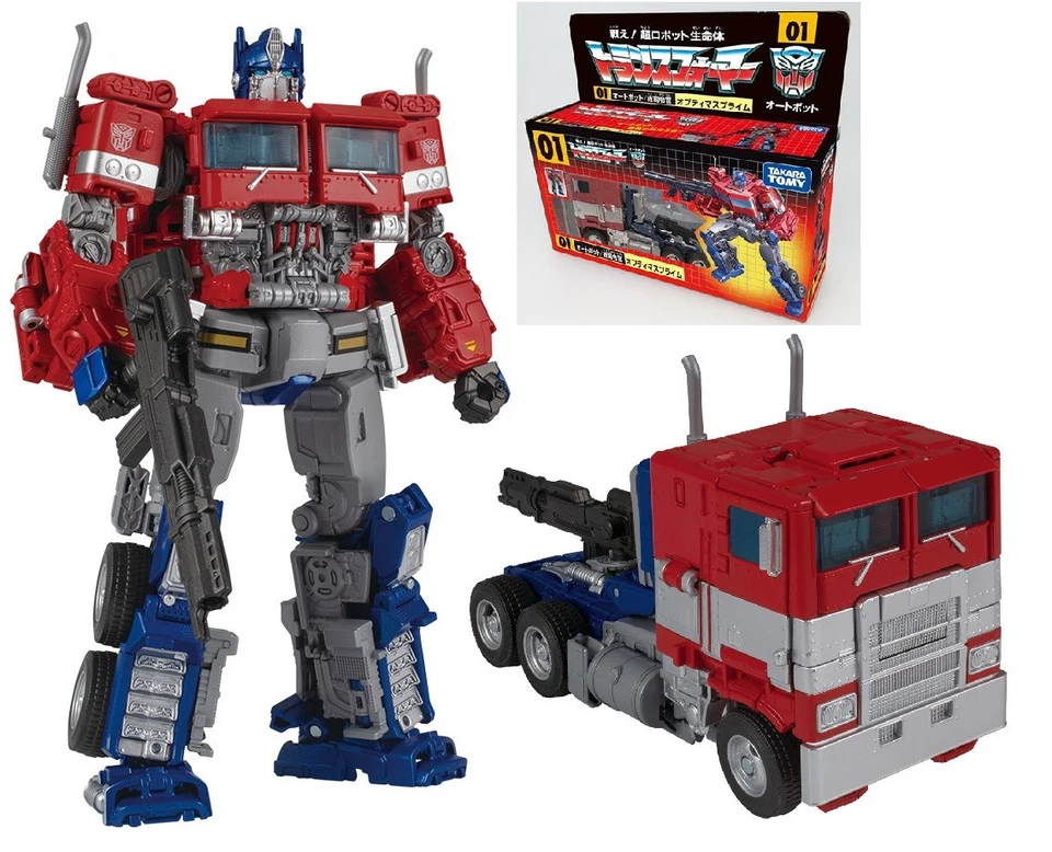 Transformers Optimus Prime 35th Anniversary Studio Series 2019 Takara w G1 Box - Image 2 of 4