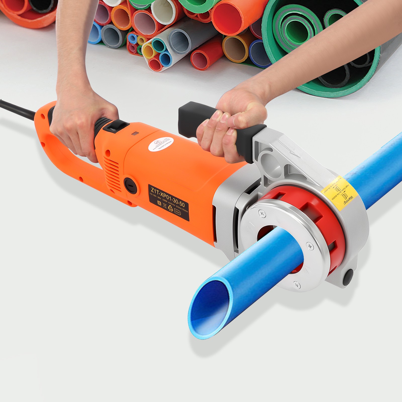 2300W Electric Pipe Threader Pipe Threading Machine 6 Dies 1/2-2" HD Pipe Cutter