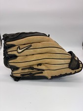 Nike Diamond Ready Softball Glove 13.00 Inch Black Tan N-Flex Web Energy Arrest