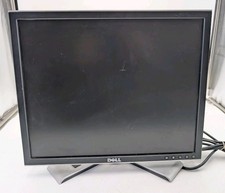 Dell 1907FPt 19" LCD Monitor 1280x1024 VGA DVI 4:3 Screen Flat w Stand